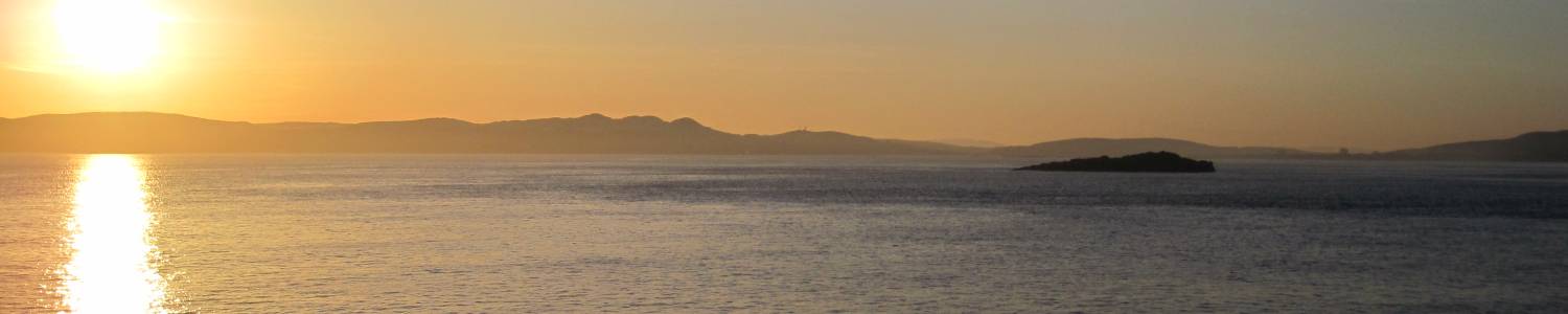 Sunset over the Isle of Islay